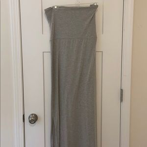 Gray Maxi Skirt/Dress